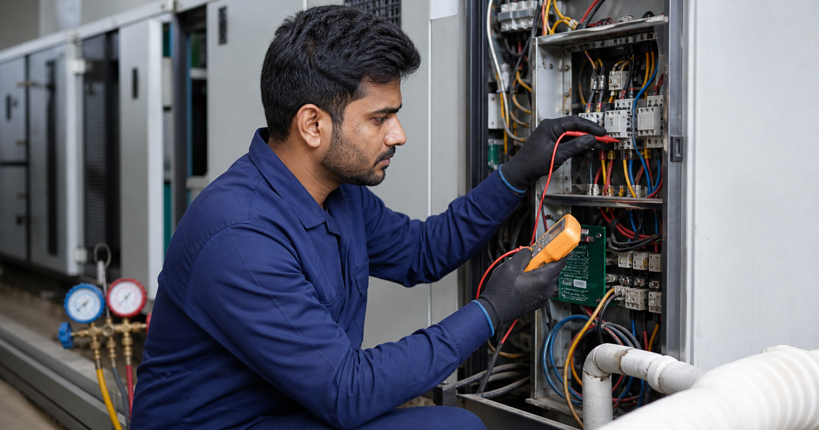 Indian HVAC corrective maintenance