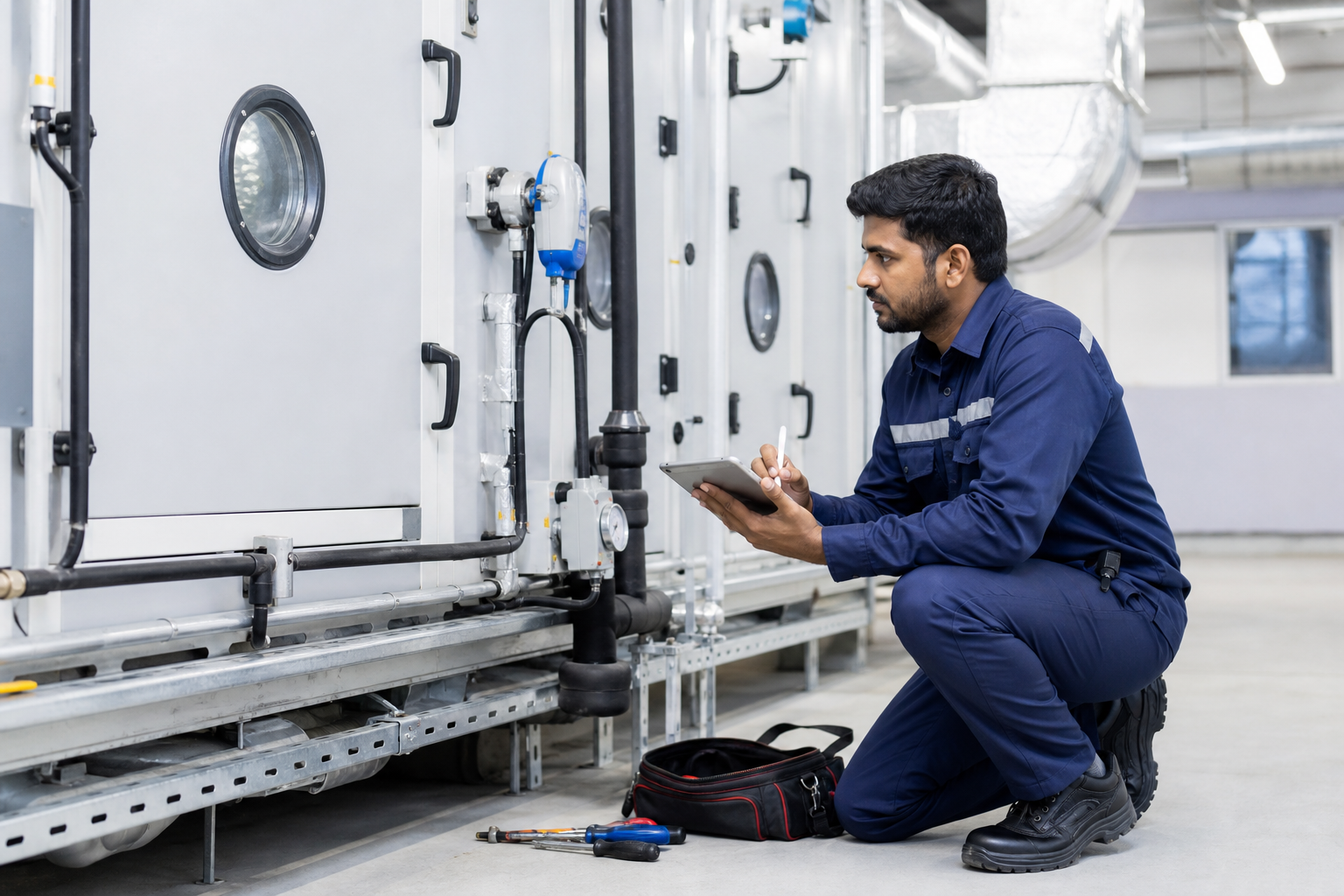Indian HVAC preventive maintenance